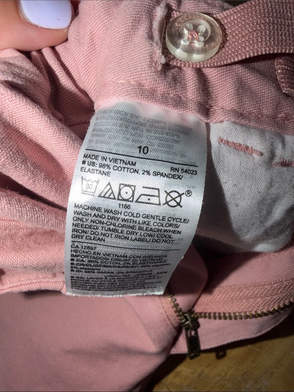 Old Navy Boys Mauve Pink Chino Bermuda Shorts